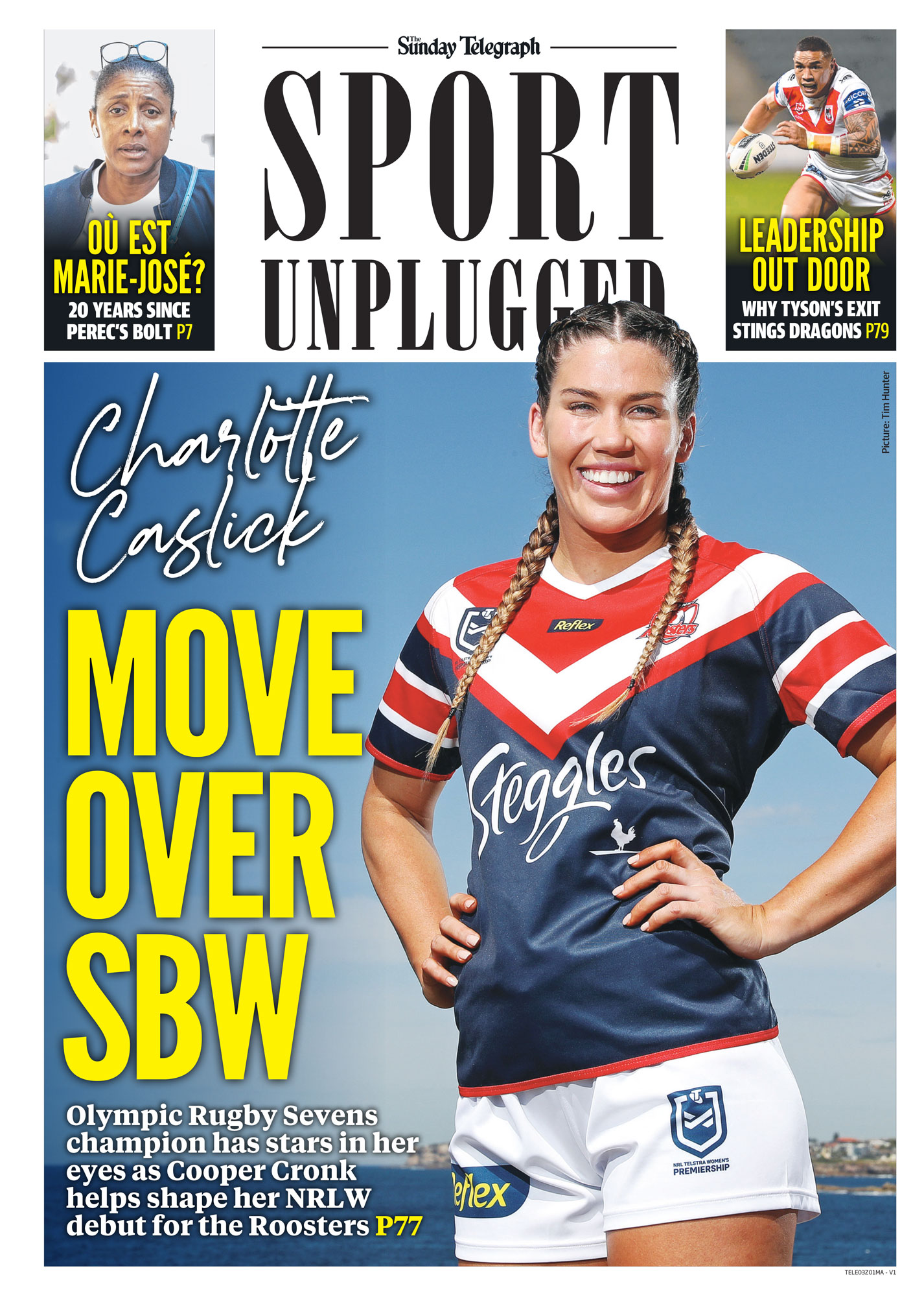 Charlotte Caslick_Lampoon Group_Daily Telegraph_Cover 1_Sept 20