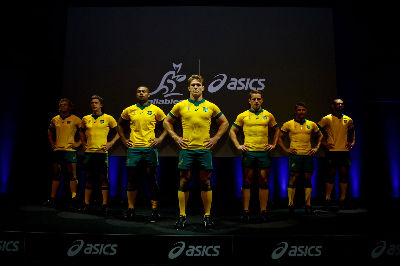ASICS Wallabies jersey launch